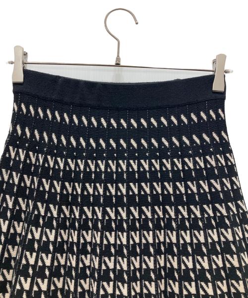 TORRAZZO DONNA（トラッゾドンナ）TORRAZZO DONNA (トラッゾドンナ) リバーシブルスカートチドリ アイボリー サイズ:Fの古着・服飾アイテム