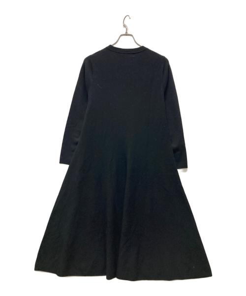 SLOBE IENA（スローブ イエナ）SLOBE IENA (スローブ イエナ) ウォッシャブルフレアワンピース ブラック サイズ:表記サイズ無しの古着・服飾アイテム