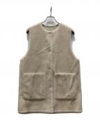 JOURNAL STANDARDジャーナルスタンダード）の古着「フェイクムートンベスト」｜アイボリー