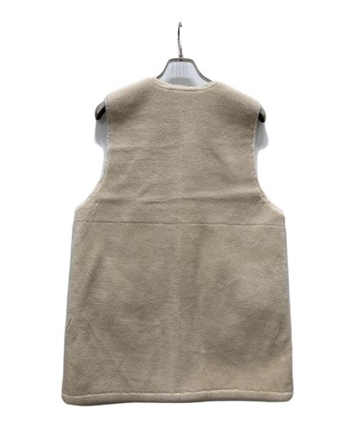 JOURNAL STANDARD（ジャーナルスタンダード）JOURNAL STANDARD (ジャーナルスタンダード) フェイクムートンベスト アイボリー サイズ:FREEの古着・服飾アイテム