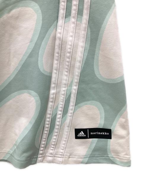 adidas（アディダス）adidas (アディダス) marimekko (マリメッコ) パンツ ホワイト×グリーン サイズ:XL 未使用品の古着・服飾アイテム