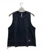 adidas by stella McCartneyアディダス バイ ステラマッカートニー）の古着「ノースリーブカットソー」｜ブラック