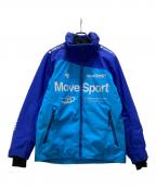 DESCENTEデサント）の古着「中綿スキージャケット」｜ブルー