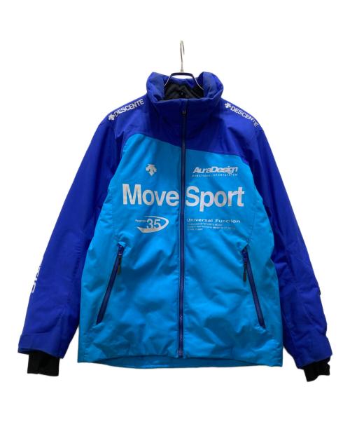 DESCENTE（デサント）DESCENTE (デサント) 中綿スキージャケット ブルー サイズ:Lの古着・服飾アイテム