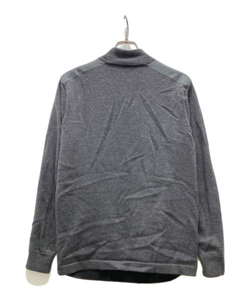 UNDER ARMOUR（アンダーアーマー）UNDER ARMOUR (アンダーアーマー) ニットジャケット グレー サイズ:Lの古着・服飾アイテム