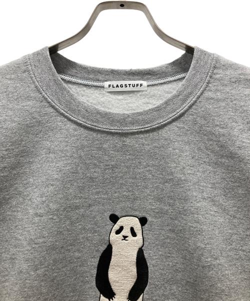 flagstuff（フラグスタフ）flagstuff (フラグスタフ) NOKO スウェット グレー サイズ:XLの古着・服飾アイテム