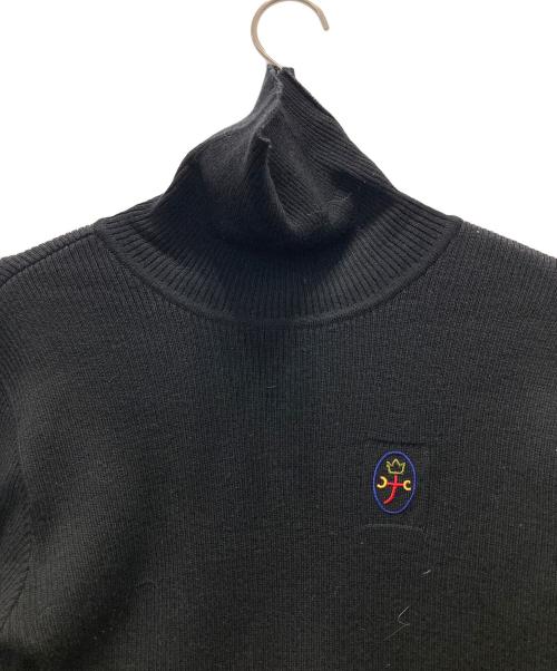 CASTELBAJAC（カステルバジャック）CASTELBAJAC (カステルバジャック) タートルネックニット ブラック サイズ:3の古着・服飾アイテム