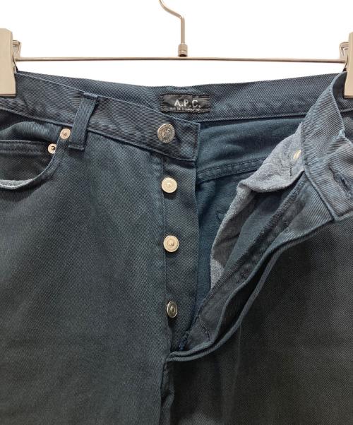 A.P.C.（アーペーセー）A.P.C. (アーペーセー) ブラックデニム ブラック サイズ:W32の古着・服飾アイテム