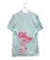 stussy (ステューシー) ロゴプリントTシャツ スカイブルー サイズ:L：4000円