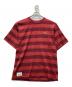 WTAPS（ダブルタップス）の古着「ボーダーTシャツ」｜レッド