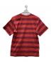 WTAPS (ダブルタップス) ボーダーTシャツ レッド サイズ:X04：5000円
