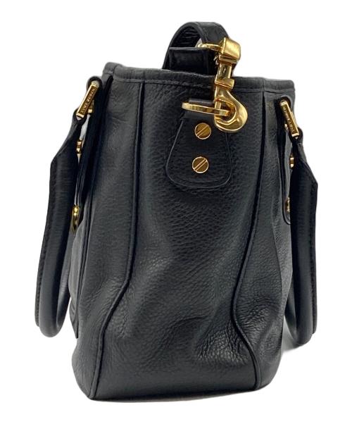 TORY BURCH（トリーバーチ）TORY BURCH (トリーバーチ) 2WAYバッグ ブラックの古着・服飾アイテム