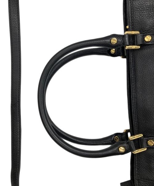 TORY BURCH（トリーバーチ）TORY BURCH (トリーバーチ) 2WAYバッグ ブラックの古着・服飾アイテム