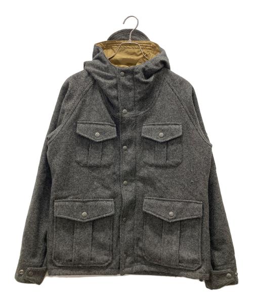 Mt. Rainier Design（マウントレイニアデザイン）Mt. Rainier Design (マウントレイニアデザイン) ウールマウンテンパーカー グレー サイズ:LARGEの古着・服飾アイテム