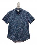 PAUL SMITHポールスミス）の古着「小花柄シャツ」｜ブルー