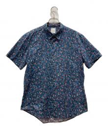 PAUL SMITH（ポールスミス）の古着「小花柄シャツ」｜ブルー
