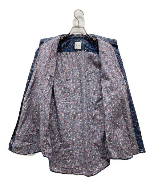 PAUL SMITH（ポールスミス）PAUL SMITH (ポールスミス) 小花柄シャツ ブルー サイズ:Lの古着・服飾アイテム