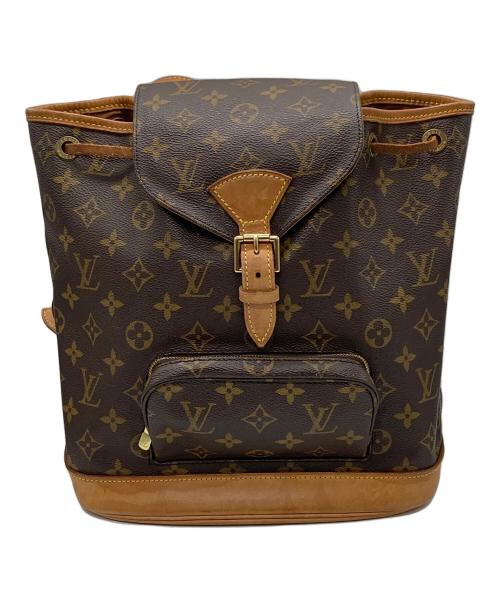 LOUIS VUITTON（ルイ ヴィトン）LOUIS VUITTON (ルイ ヴィトン) ミニモンスリ/リュック ブラウンの古着・服飾アイテム