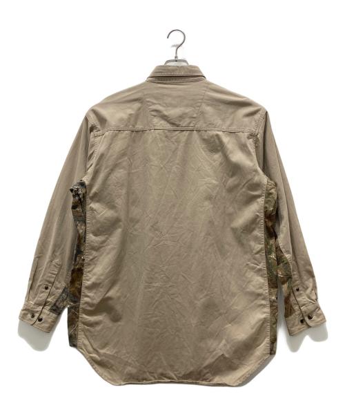 Wrangler（ラングラー）Wrangler (ラングラー) ロング丈シャツ ブラウン サイズ:XLの古着・服飾アイテム