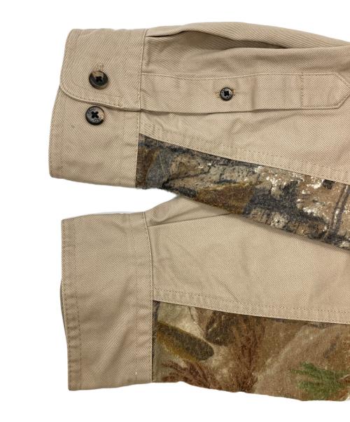 Wrangler（ラングラー）Wrangler (ラングラー) ロング丈シャツ ブラウン サイズ:XLの古着・服飾アイテム