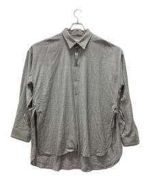 Toironier（トワロニエ）の古着「ルーズシャツ」｜グレー