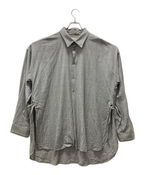 Toironier（トワロニエ）Toironier (トワロニエ) ルーズシャツ グレー サイズ:Fの古着・服飾アイテム
