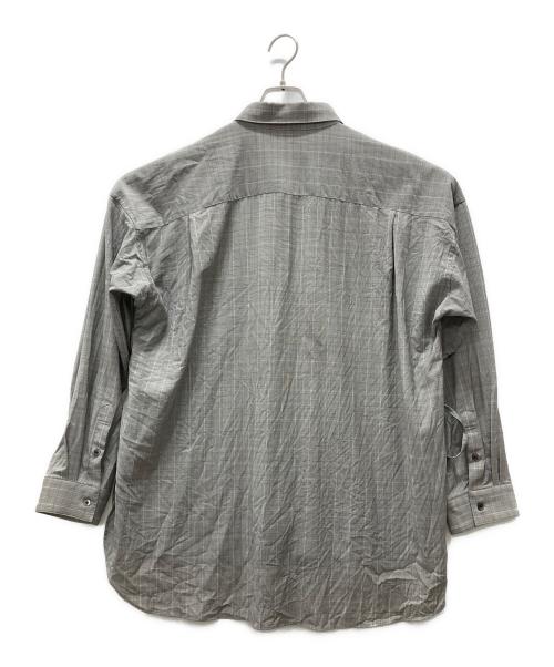 Toironier（トワロニエ）Toironier (トワロニエ) ルーズシャツ グレー サイズ:Fの古着・服飾アイテム