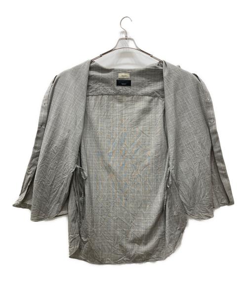 Toironier（トワロニエ）Toironier (トワロニエ) ルーズシャツ グレー サイズ:Fの古着・服飾アイテム