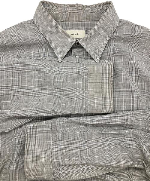 Toironier（トワロニエ）Toironier (トワロニエ) ルーズシャツ グレー サイズ:Fの古着・服飾アイテム