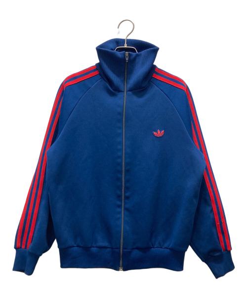 adidas（アディダス）adidas (アディダス) トラックジャケット ブルー サイズ:表記サイズ無しの古着・服飾アイテム