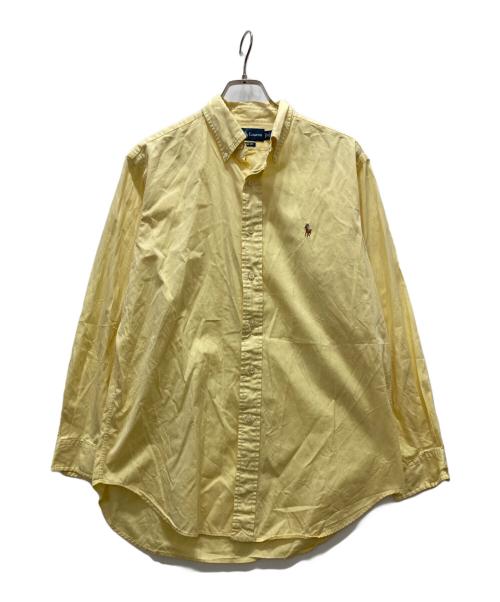 RALPH LAUREN（ラルフローレン）RALPH LAUREN (ラルフローレン) ストライプBDシャツ イエロー サイズ:XLの古着・服飾アイテム