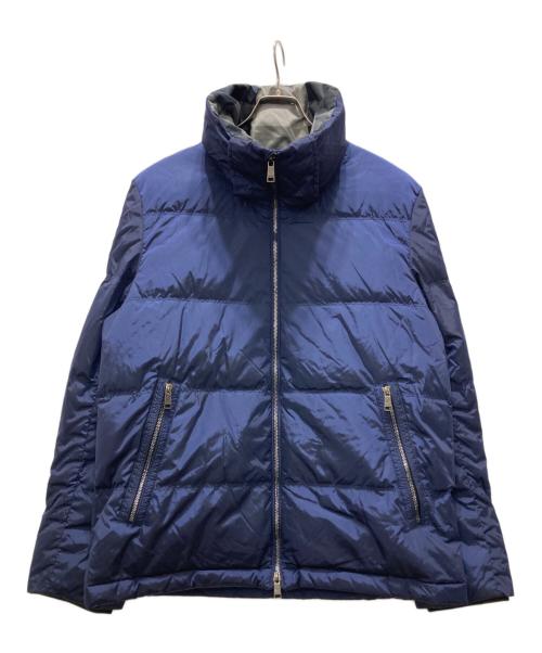 BLACK LABEL CRESTBRIDGE（ブラックレーベル クレストブリッジ）BLACK LABEL CRESTBRIDGE (ブラックレーベル クレストブリッジ) ダウンジャケット ネイビー サイズ:Lの古着・服飾アイテム