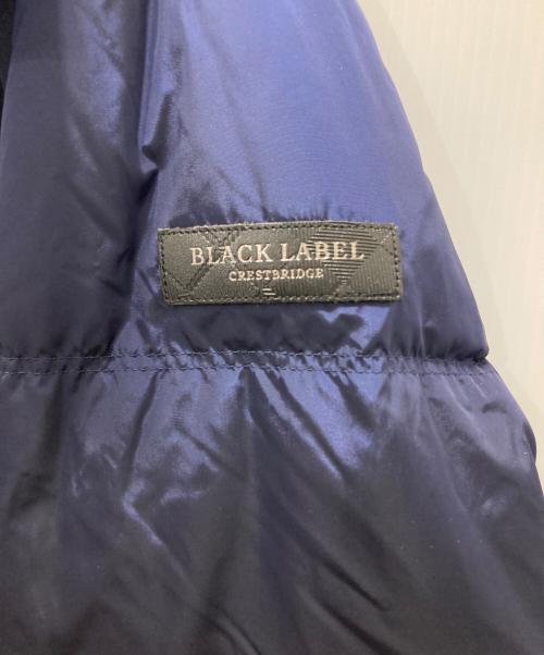 BLACK LABEL CRESTBRIDGE（ブラックレーベル クレストブリッジ）BLACK LABEL CRESTBRIDGE (ブラックレーベル クレストブリッジ) ダウンジャケット ネイビー サイズ:Lの古着・服飾アイテム