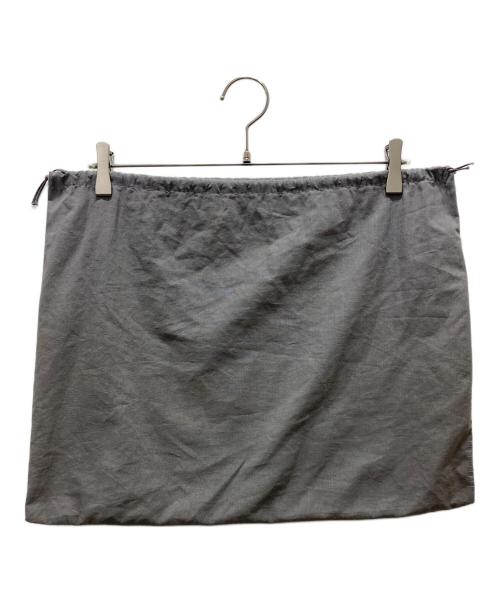 MIU MIU（ミュウミュウ）MIU MIU (ミュウミュウ) 2WAYレザーバッグ ブラウンの古着・服飾アイテム