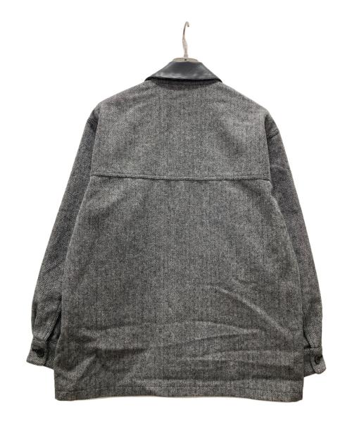 nano・universe（ナノ・ユニバース）nano・universe (ナノ・ユニバース) ツイードライクカバージャケット グレー サイズ:Sの古着・服飾アイテム