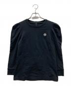 BORDERS at BALCONYボーダーズアットバルコニー）の古着「GRACE SHOULDER TEE」｜ブラック