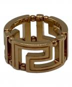 VERSACEヴェルサーチェ）の古着「グレカリング」｜ゴールド(色)