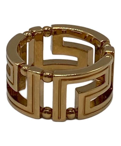 VERSACE（ヴェルサーチェ）VERSACE (ヴェルサーチェ) グレカリング ゴールド(色) サイズ:11号の古着・服飾アイテム