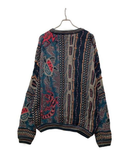 CARLO ALBERTO（カルロ アルベルト）carlo alberto (カルロ アルベルト) 豪州製3Dニット ネイビー サイズ:Mの古着・服飾アイテム