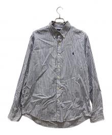 RALPH LAUREN（ラルフローレン）の古着「ストライプシャツ」｜ブルー×ホワイト