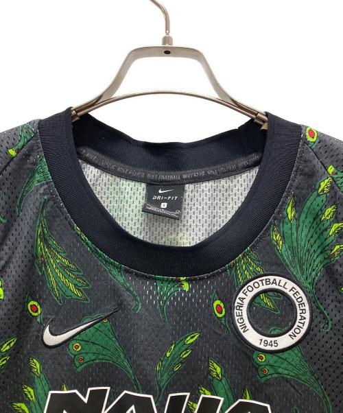 NIKE（ナイキ）NIKE (ナイキ) タンクトップ ブラック×グリーン サイズ:Sの古着・服飾アイテム