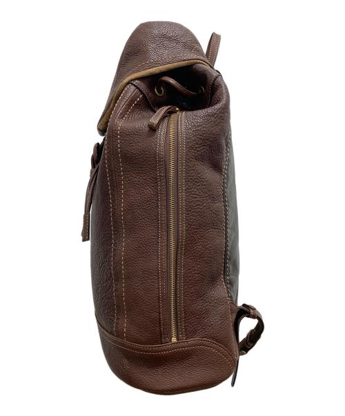 土屋鞄（ツチヤカバン）土屋鞄 (ツチヤカバン) トーンオイルヌメ ソフトバックパック ブラウンの古着・服飾アイテム