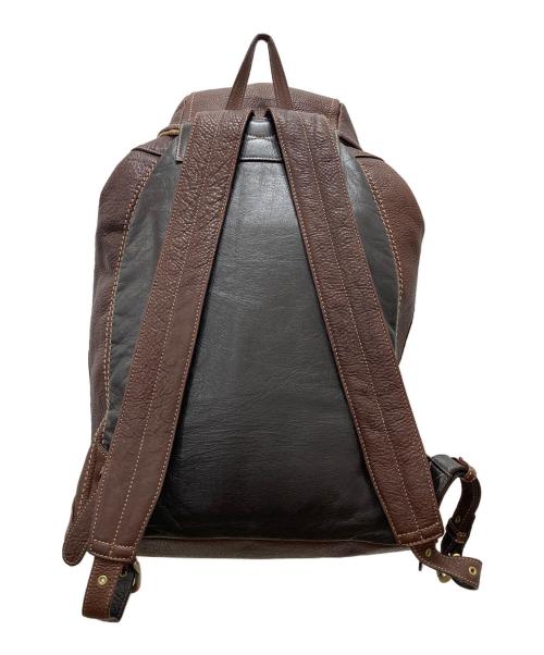 土屋鞄（ツチヤカバン）土屋鞄 (ツチヤカバン) トーンオイルヌメ ソフトバックパック ブラウンの古着・服飾アイテム