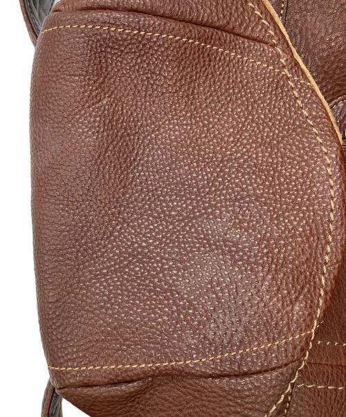 土屋鞄（ツチヤカバン）土屋鞄 (ツチヤカバン) トーンオイルヌメ ソフトバックパック ブラウンの古着・服飾アイテム