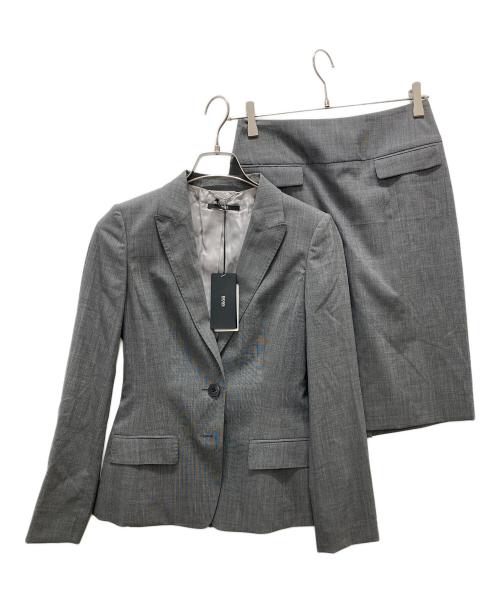 BOSS HUGO BOSS（ボス ヒューゴボス）BOSS HUGO BOSS (ボス ヒューゴボス) セットアップスーツ グレー サイズ:US2の古着・服飾アイテム