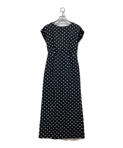 Snidel（スナイデル）Snidel (スナイデル) リネンマーメイドワンピース ブラック サイズ:1の古着・服飾アイテム