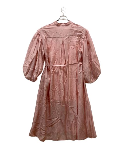 LE PHIL（ル フィル）LE PHIL (ル フィル) シアーローンワンピース ピンクの古着・服飾アイテム