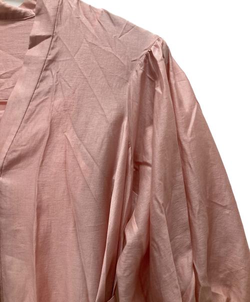 LE PHIL（ル フィル）LE PHIL (ル フィル) シアーローンワンピース ピンクの古着・服飾アイテム