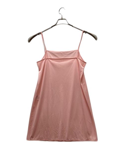 LE PHIL（ル フィル）LE PHIL (ル フィル) シアーローンワンピース ピンクの古着・服飾アイテム