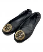 TORY BURCHトリーバーチ）の古着「バレエパンプス」｜ブラック